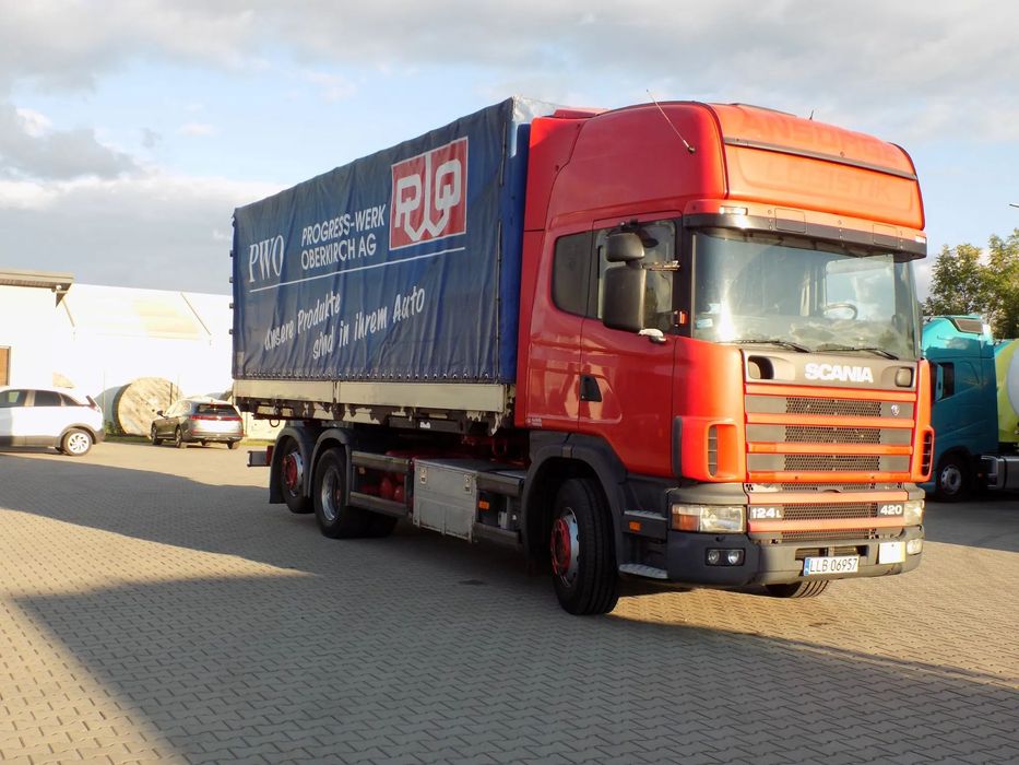 Scania 124-420 BDF ORYGINAŁ  Jeden właściciel od 2010 roku.Oryginalny przebieg.