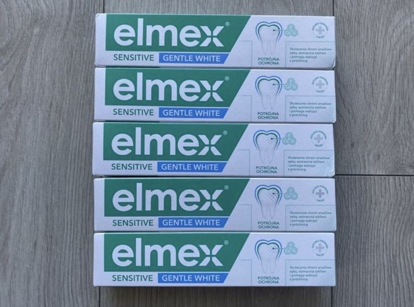 10x Pasta do zębów Elmex Sensitive + White Okazja