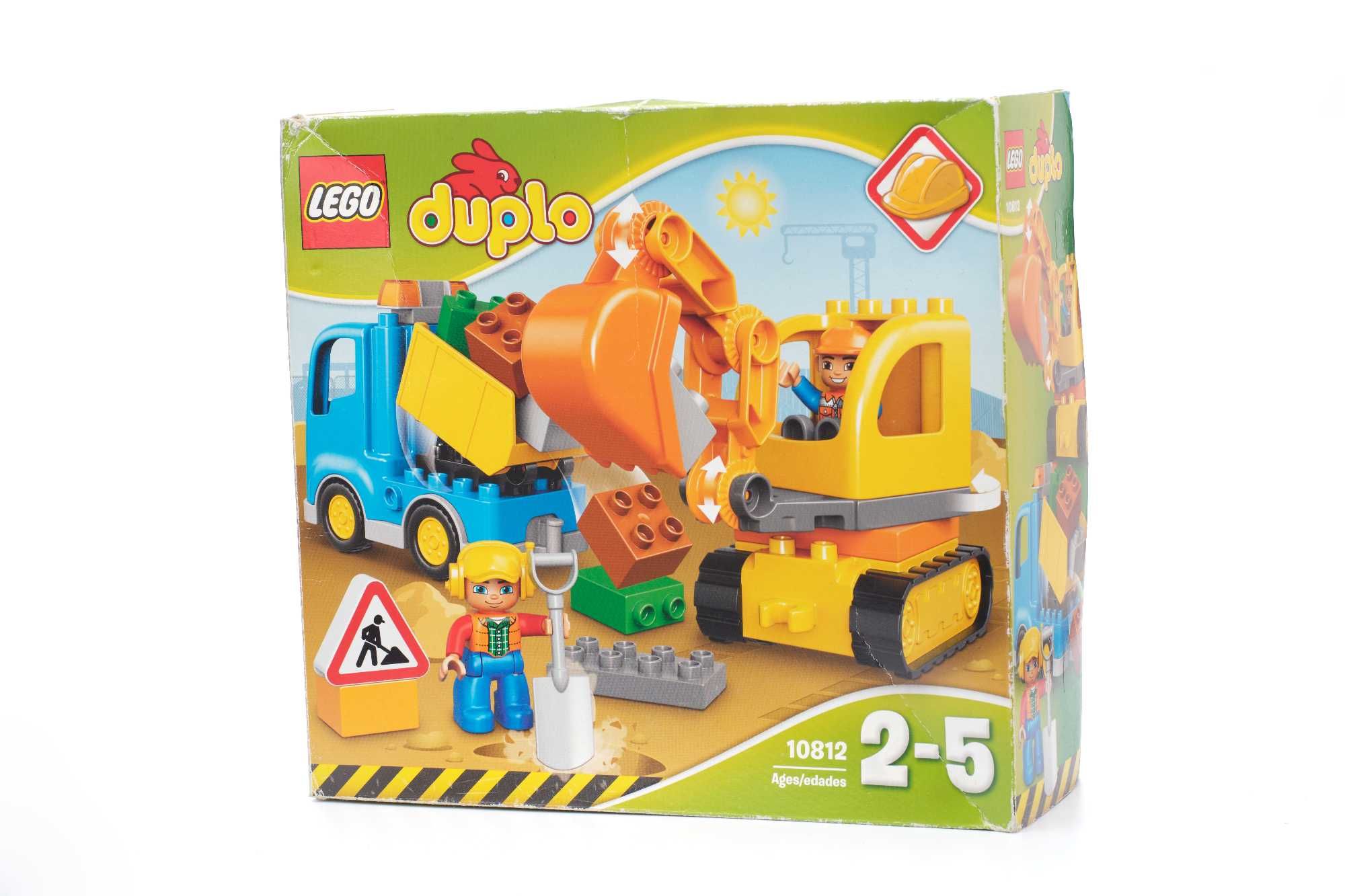 LEGO DUPLO 10812 Ciężarówka i koparka gąsienicowa - oryginał