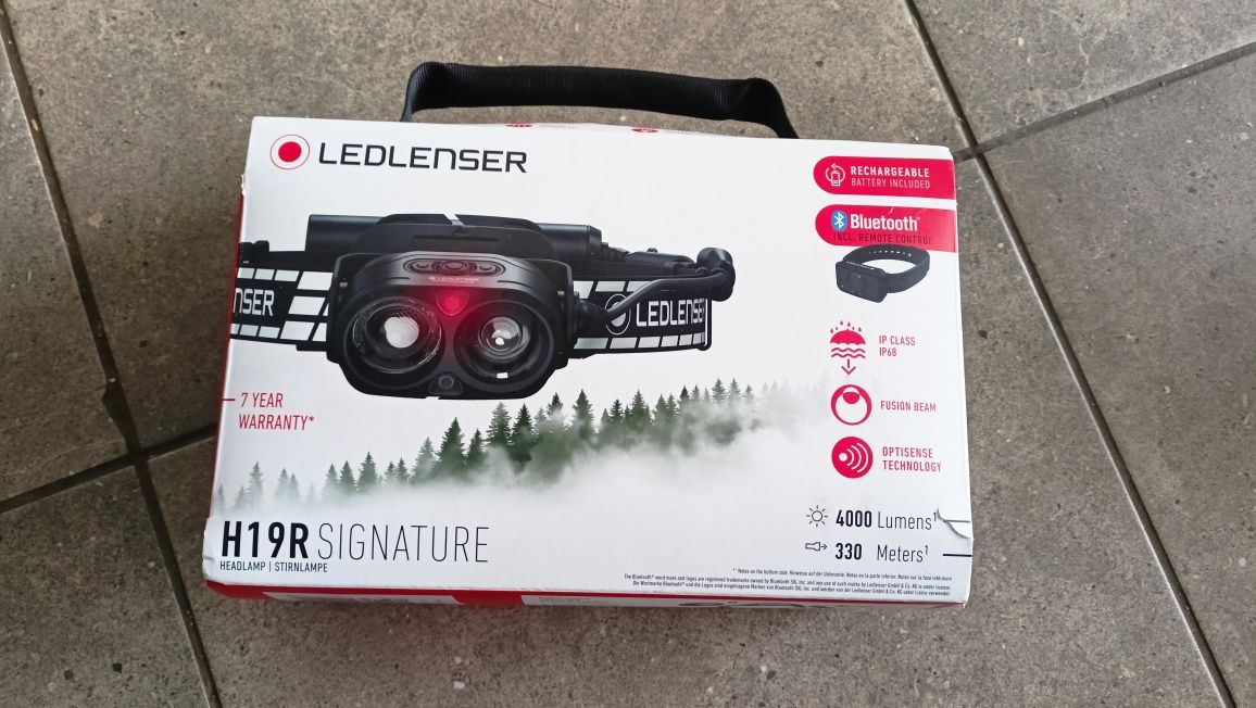 Czołówka ledlenser H19R Signature nowa
