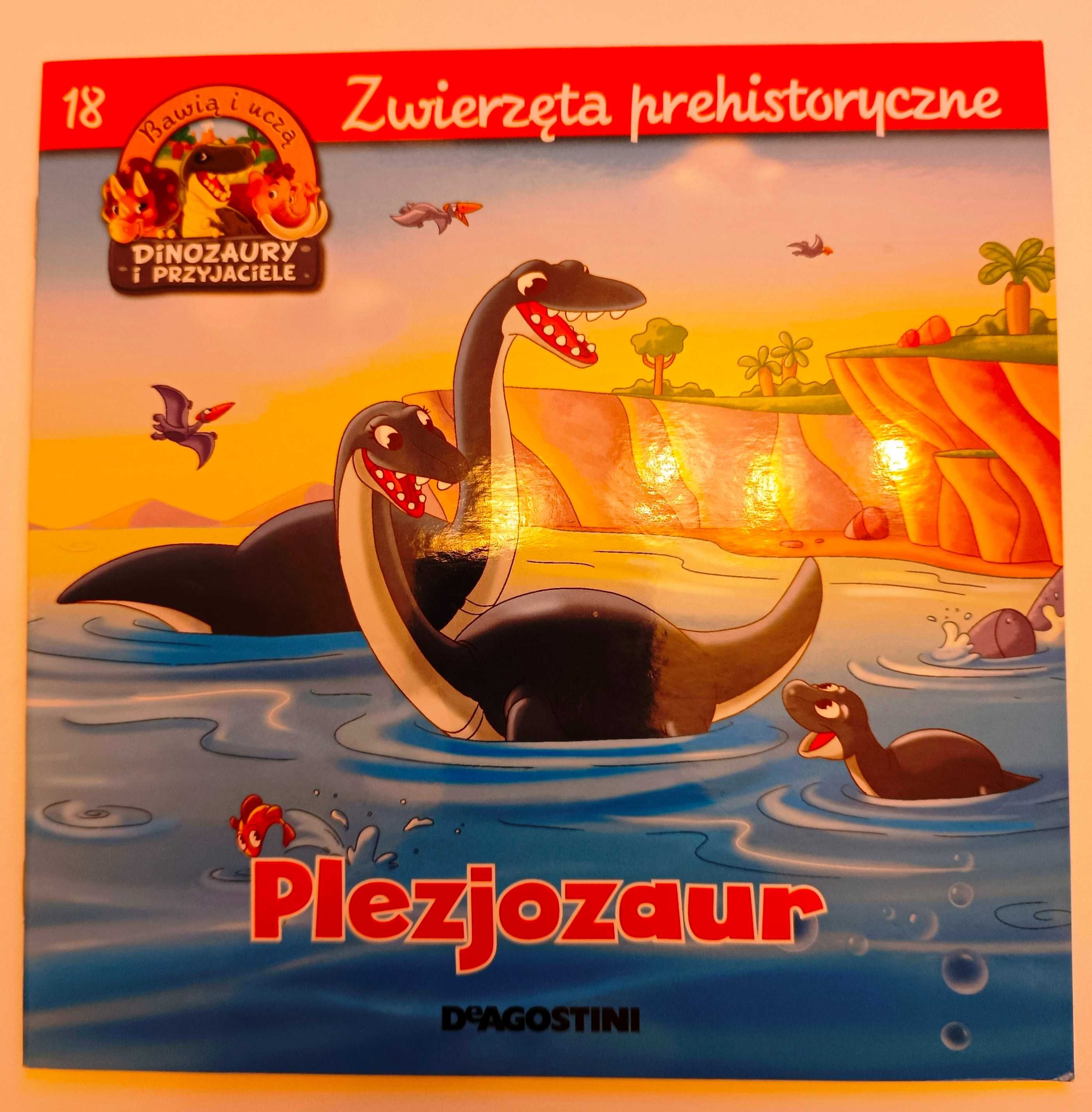 Czasy prehistoryczne, Dinozaury i przyjaciele 18 Plezjozaur, 24 strony