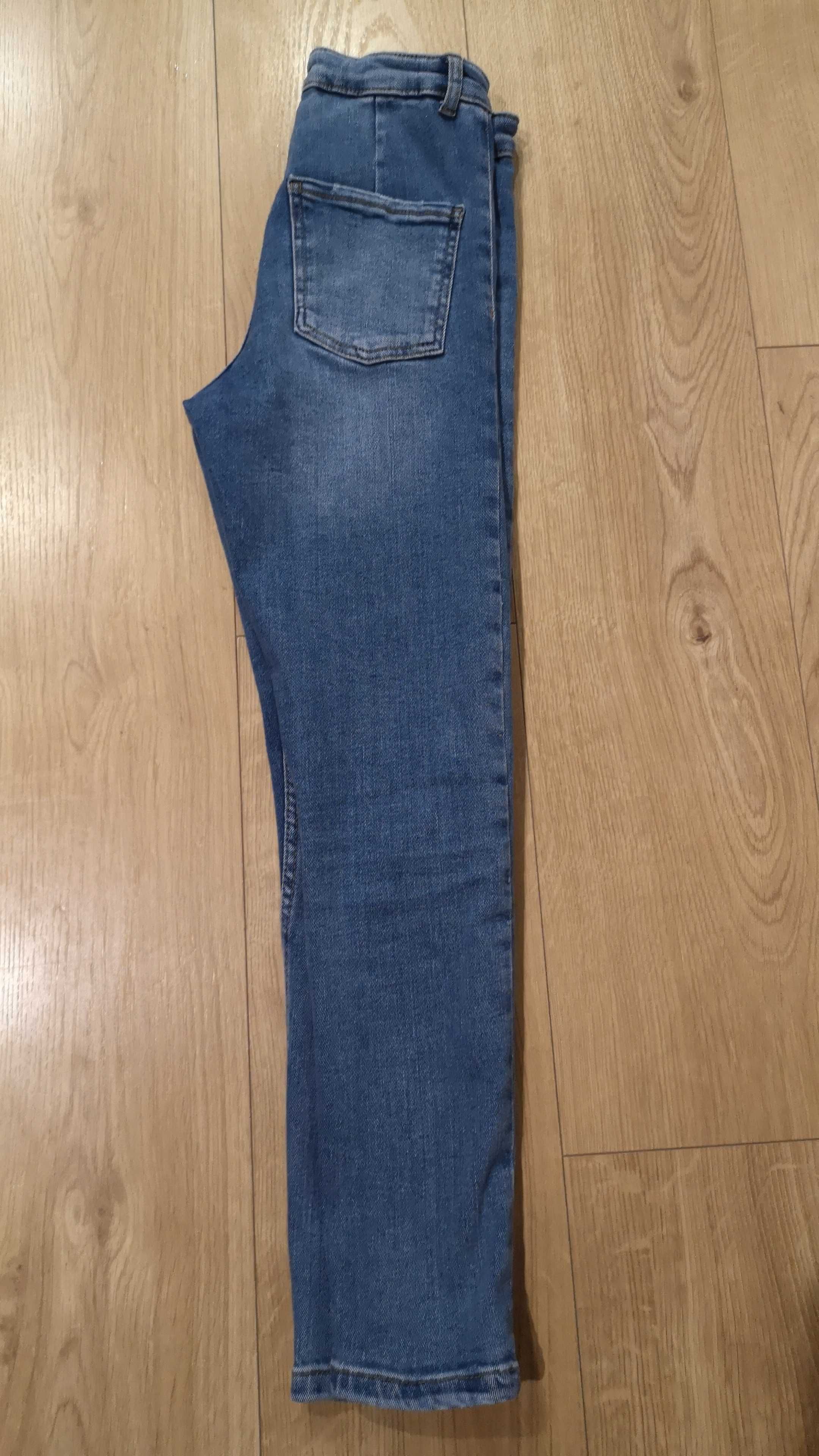 Spodnie damskie jeansy Zara r XS