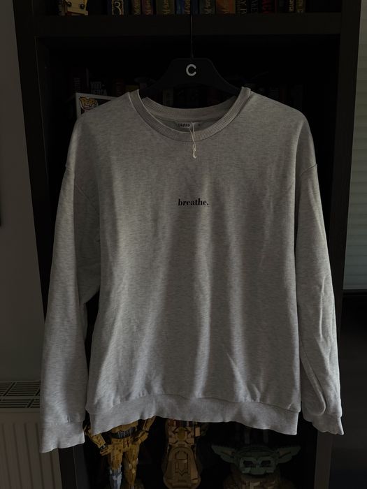 Szara bluza Basic Cropp XS