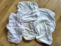 Zestaw prześcieradeł do gondoli i przewijaka Sleepy Pink No More Ceba
