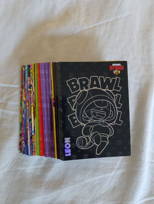 Cartas colecionáveis Brawl Stars