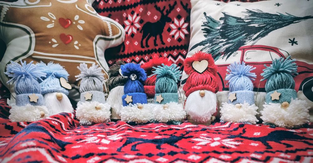 Skrzaty , krasnale świąteczne