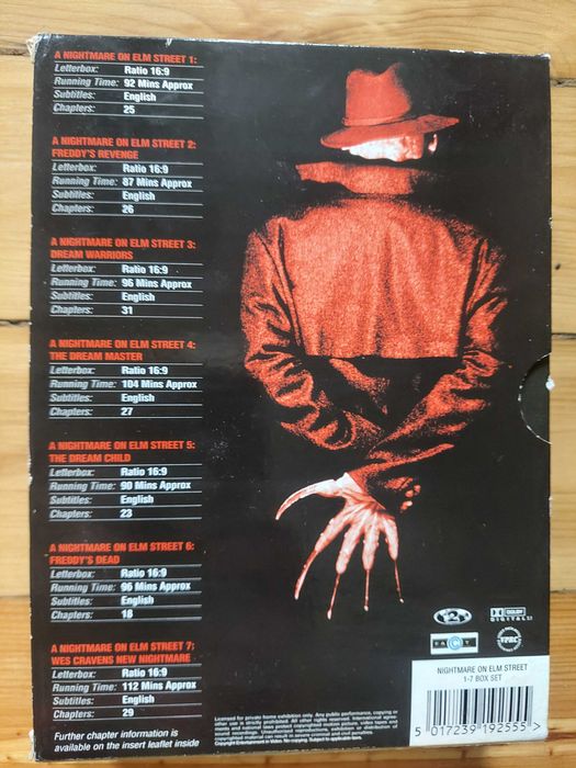 Koszmar z ulicy wiązów 7 dvd box