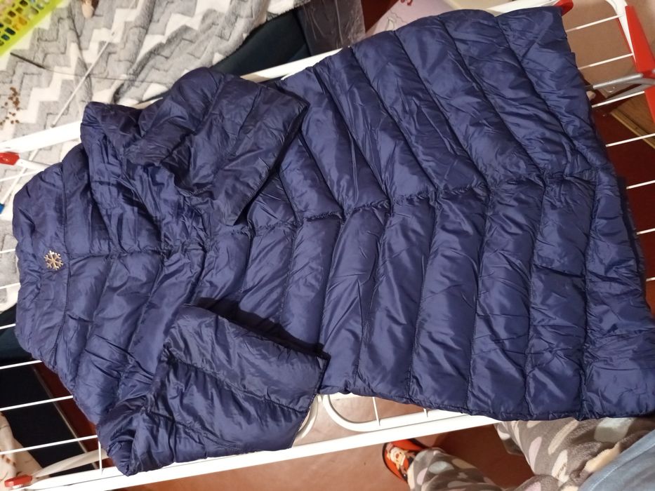 Куртка рукав четверть жіноча пух