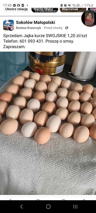 Jaja swojskie!! TANIO!!!