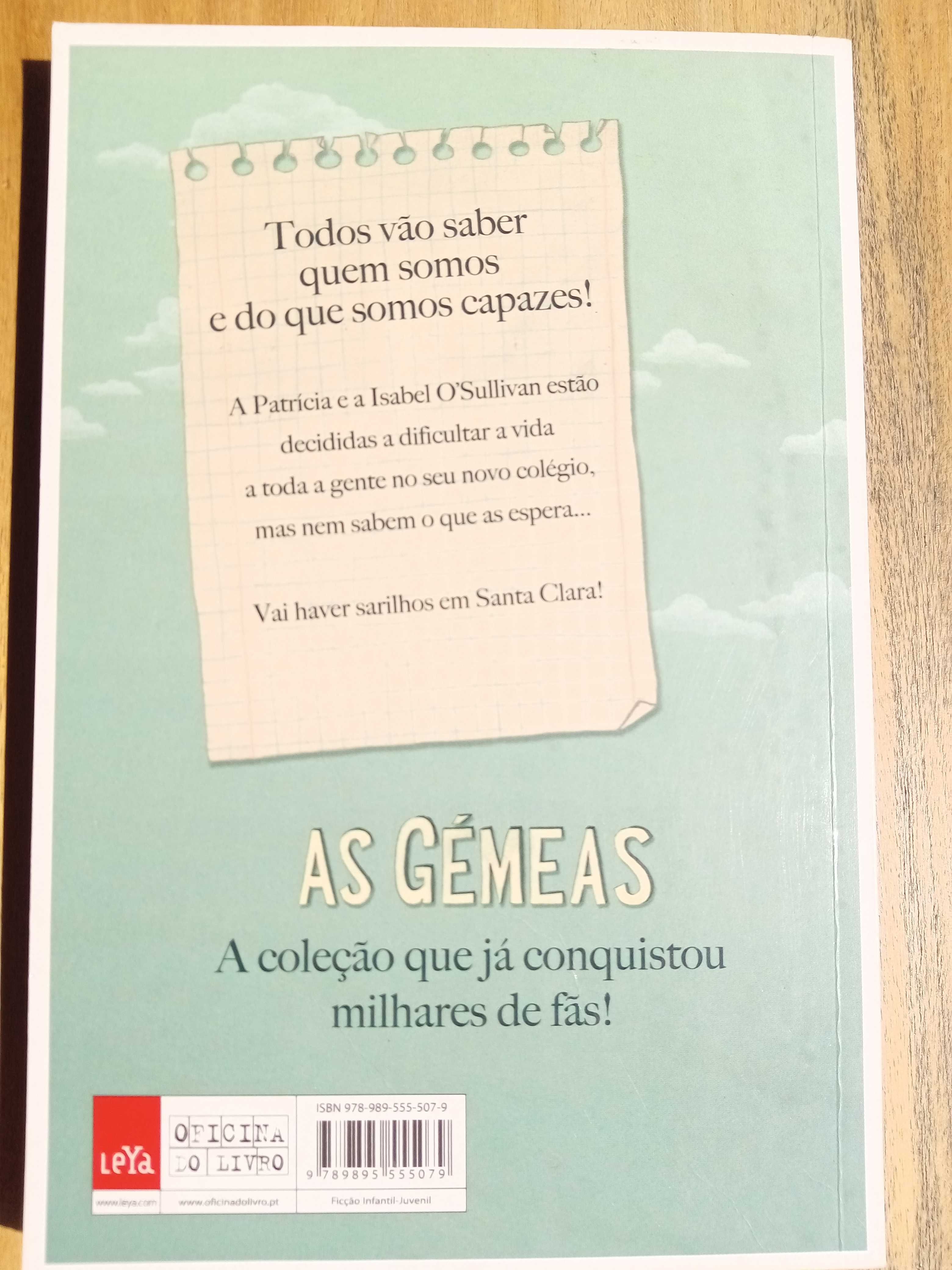 "As gémeas no Colégio de Santa Clara 1" (Enid Blyton)