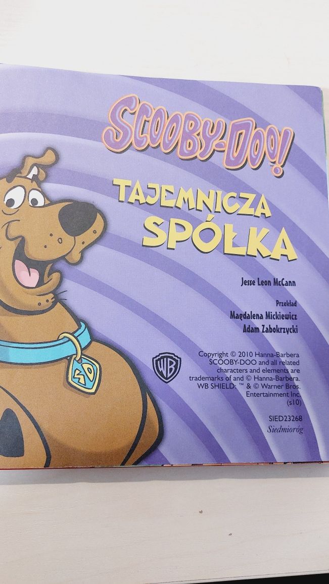 Przygody Scooby-Doo! Tajemnicza Spółka księga