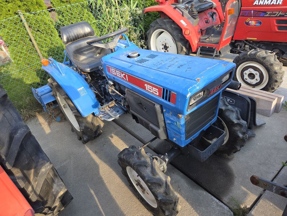 Traktorek japoński Iseki TU 1600 16KM glebogryzarka 4x4