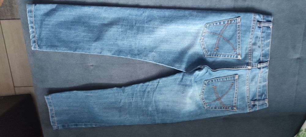 Spodnie jeansy,chłopięce 134