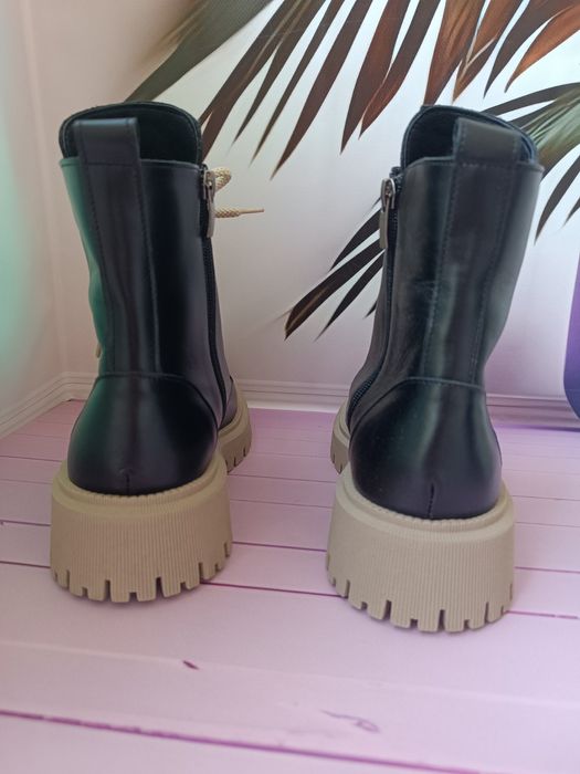 Жіночі шкіряні зимові черевики розміри з 36 по 41