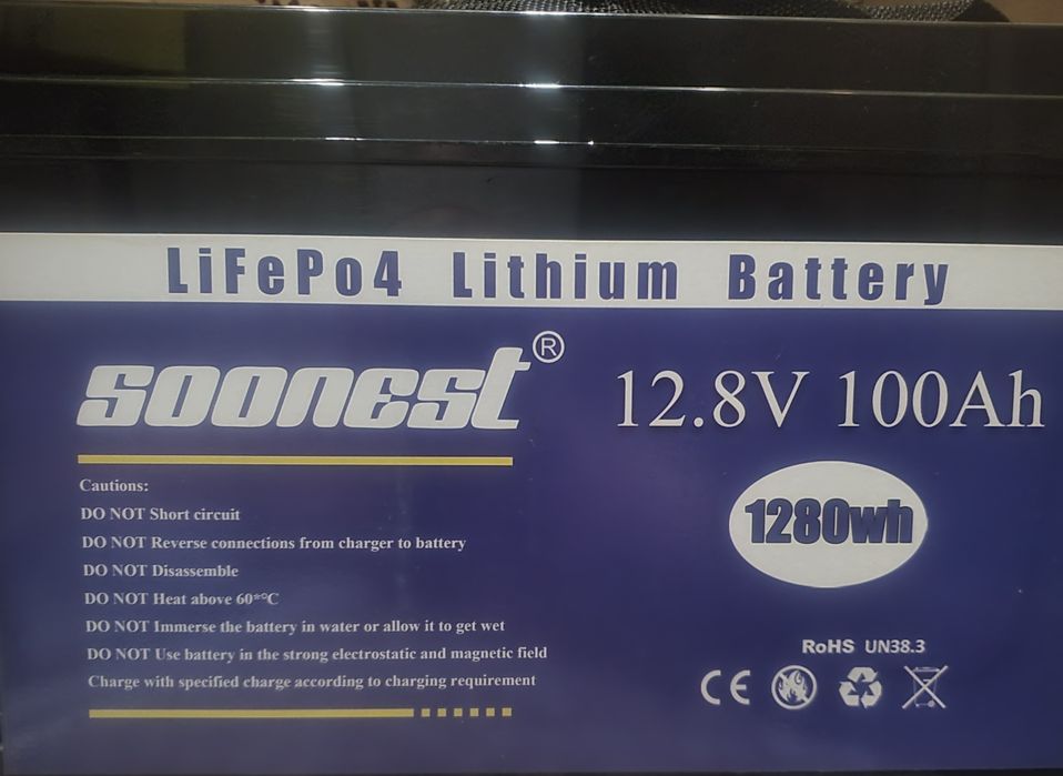 Акумулятор lifepo4 100 ah.
