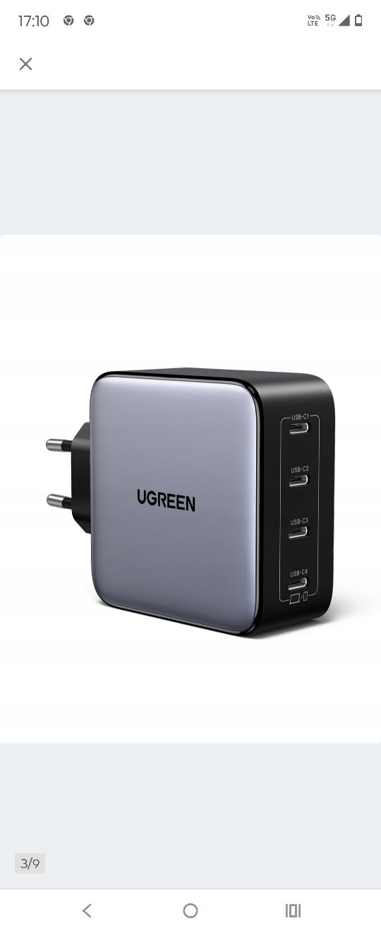 Ładowarka UGREEN 4 porty
