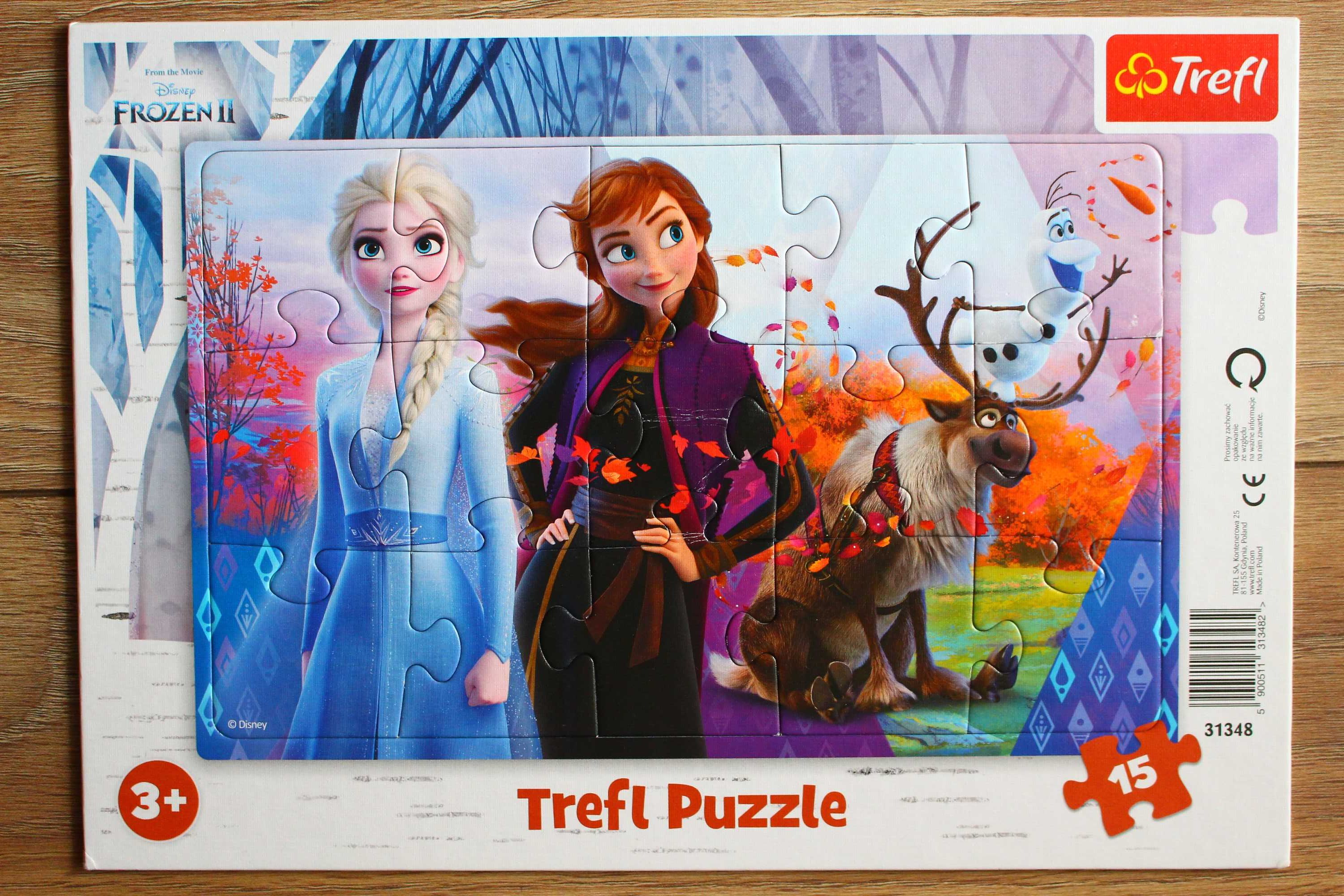 Puzzle TREFL 3+ Kraina Lodu 2