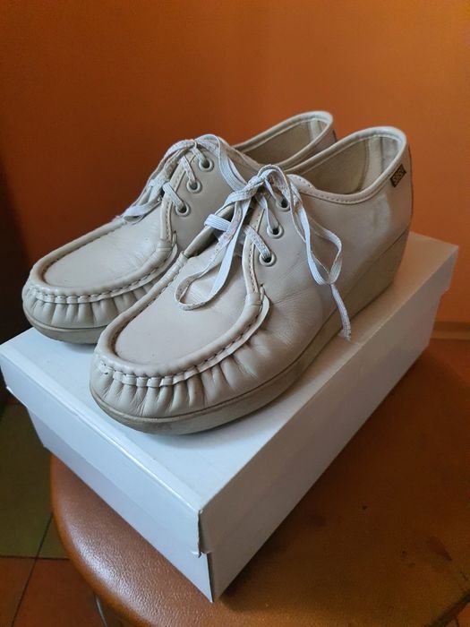 Buty zdrowotne ze skóry naturalnej SAS, 38