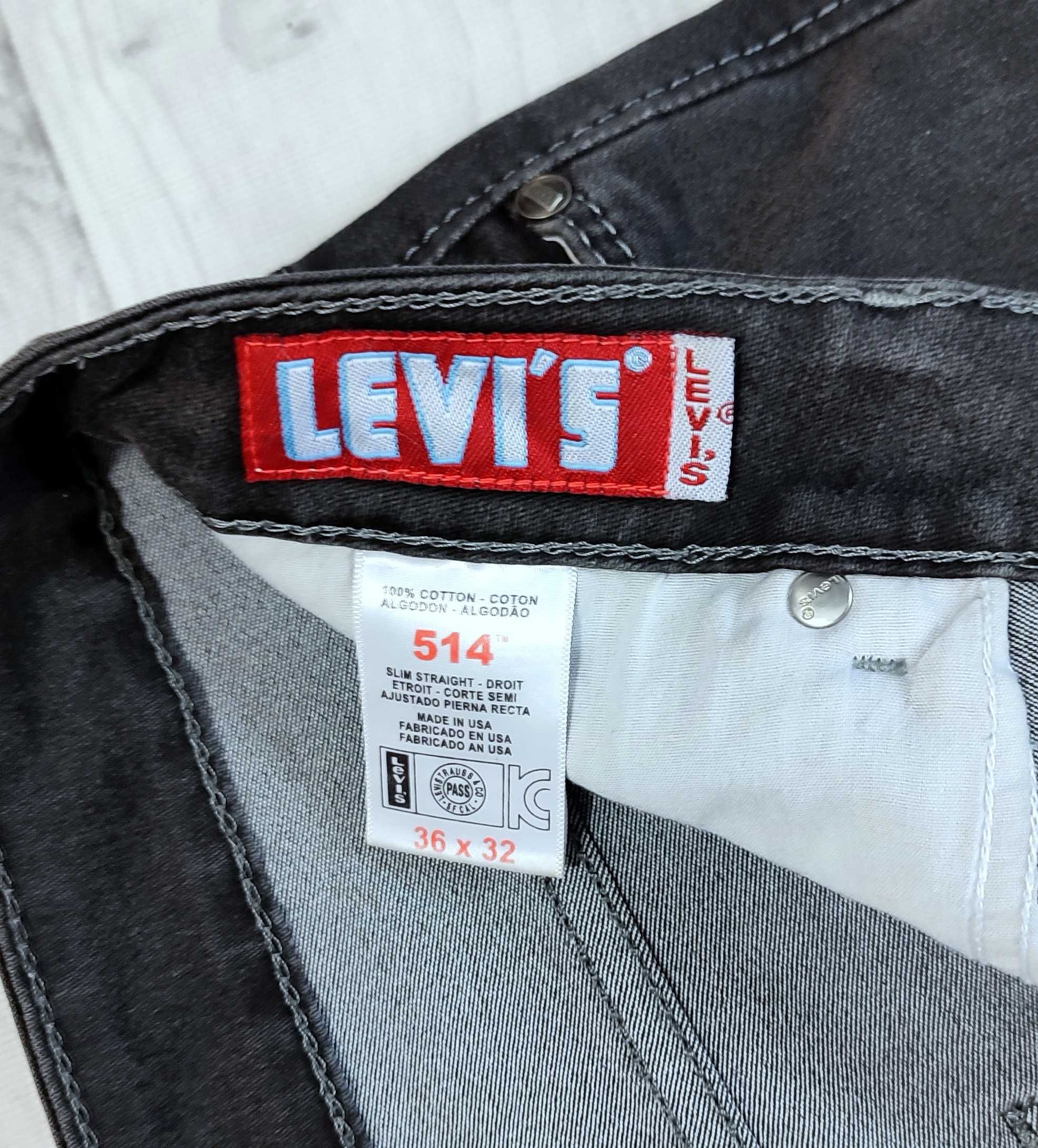 Spodnie LEVIS 514 W36 L32