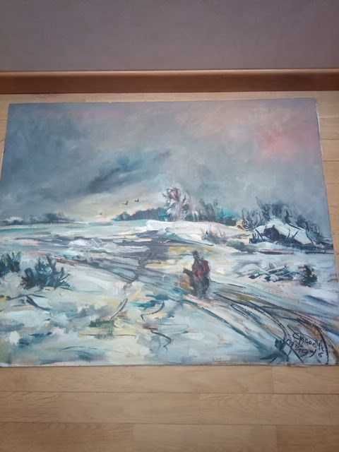 Obraz olejny na płótnie 80x65