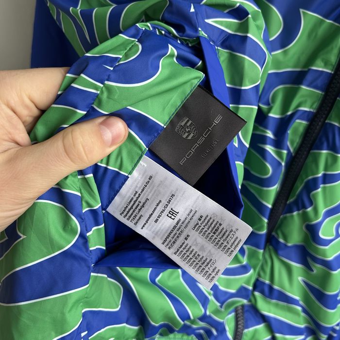 Чоловіча куртка Porsche Martini Racing оригінал зимова двухсороння хл