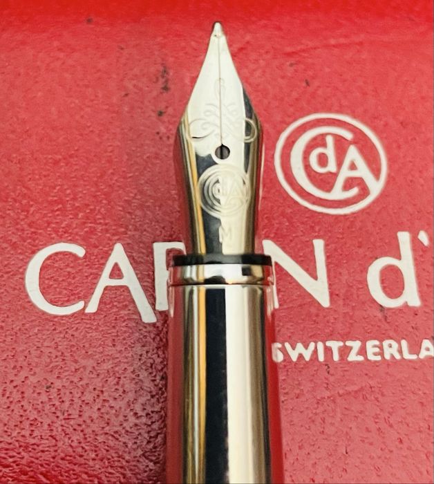 Caneta de tinteiro Caran d,Ache - Suíça - Anos 80