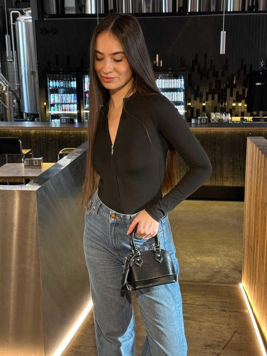 Сумка Louis Vuitton Nano Alma Epi Leather Black (Оплата при отриманні)