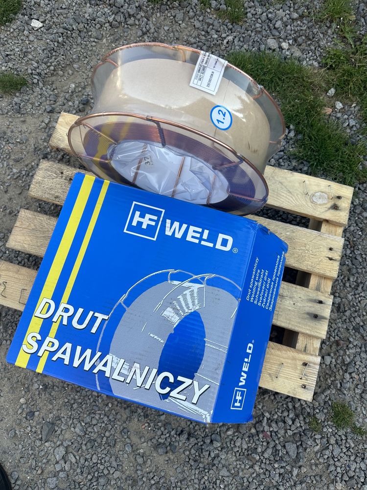 Drut spawalniczy 1,2 mm 15 kg MIG MAG HF Weld do stali