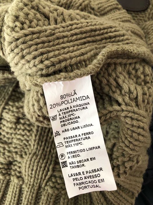 Casaco de lã inverno