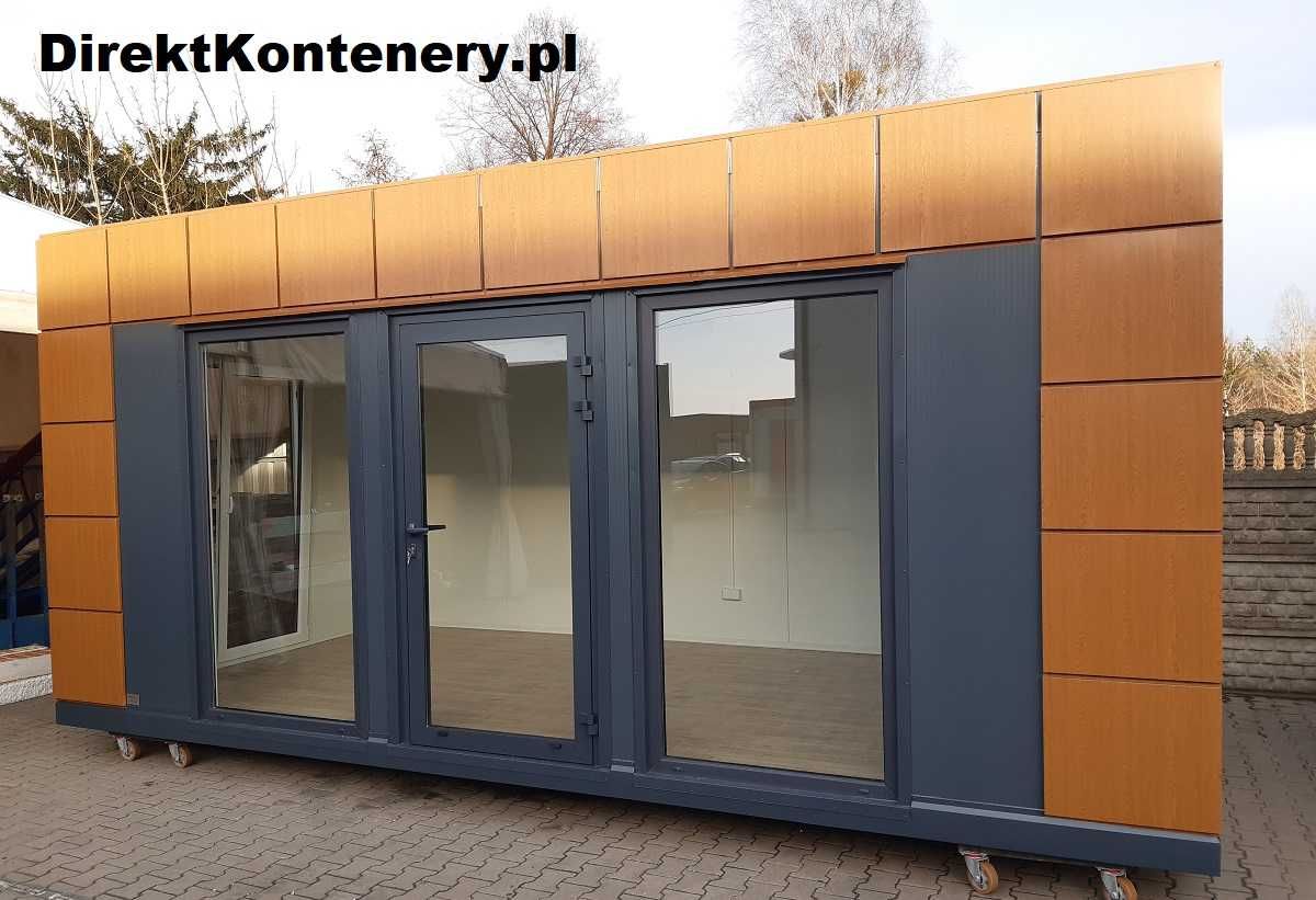 Pawilon handlowy kontener biurowy 18m2 z WC