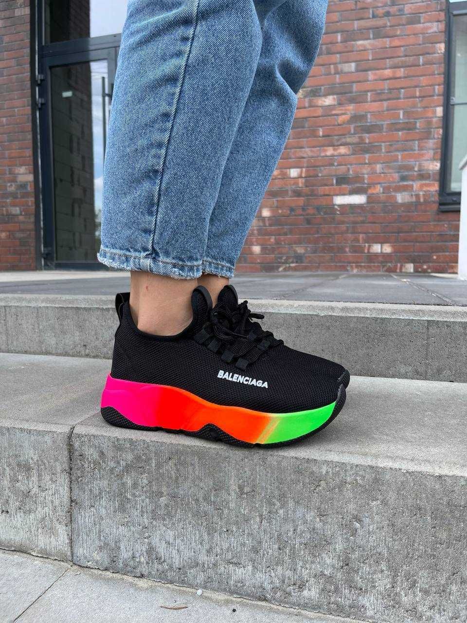 Жіночі кросівки Balenciaga Speed Trainer Low ‘Multicolor’ (36,37 р.)