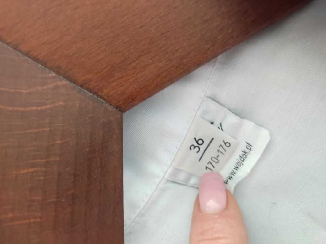 fartuch fartuszek żakiet bez rękawów letni do gabinetu