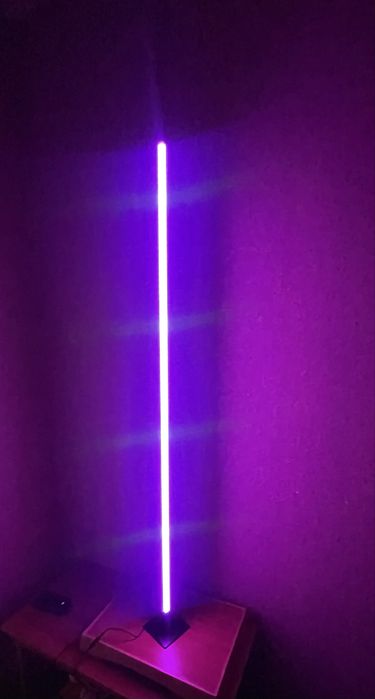 Лампа підлогова торшер  led RGB 150 см з керуванням через пульт