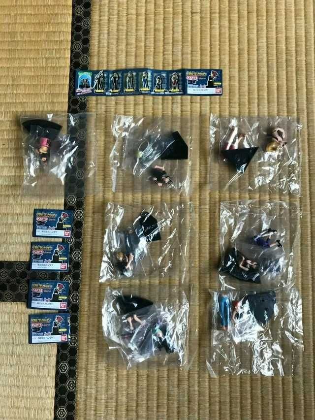 One Piece Miniaturas Real Collection  5 a 7 cm novos
