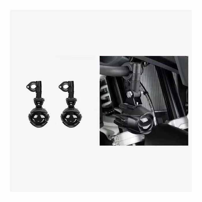 Faróis auxiliares bifocais homologados E24 - 40W LED