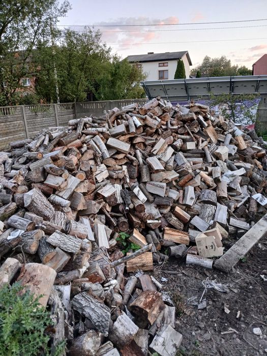 Sprzedam drzewo opałowe mix:dąb,sosna,brzoza,olcha