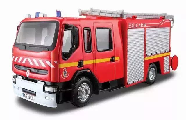 Straż pożarna Renault Premium. Bburago