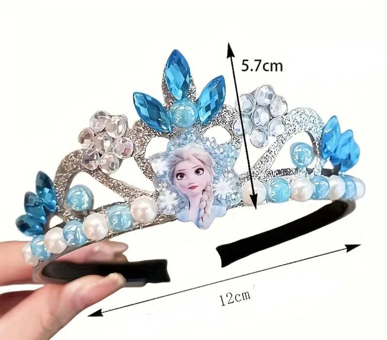 Korona opaska Elsa Kraina Lodu akcesoria przebranie