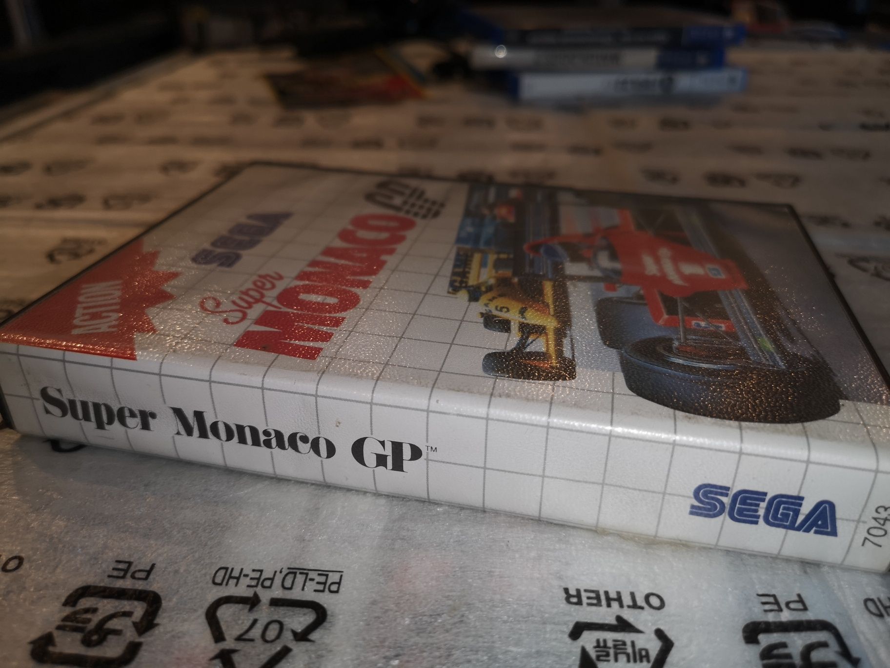 Super Monaco GP SEGA MASTER SYSTEM gra (w pudełku) testowana