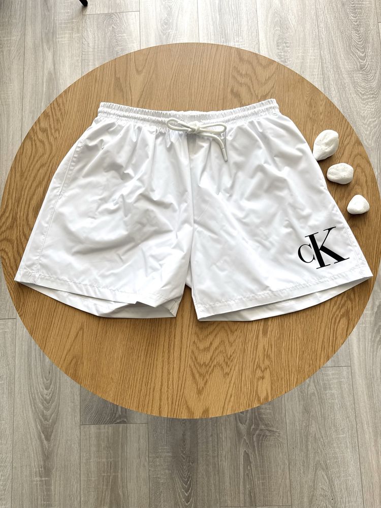Плавальні шорти Calvin Klein чорні та білі