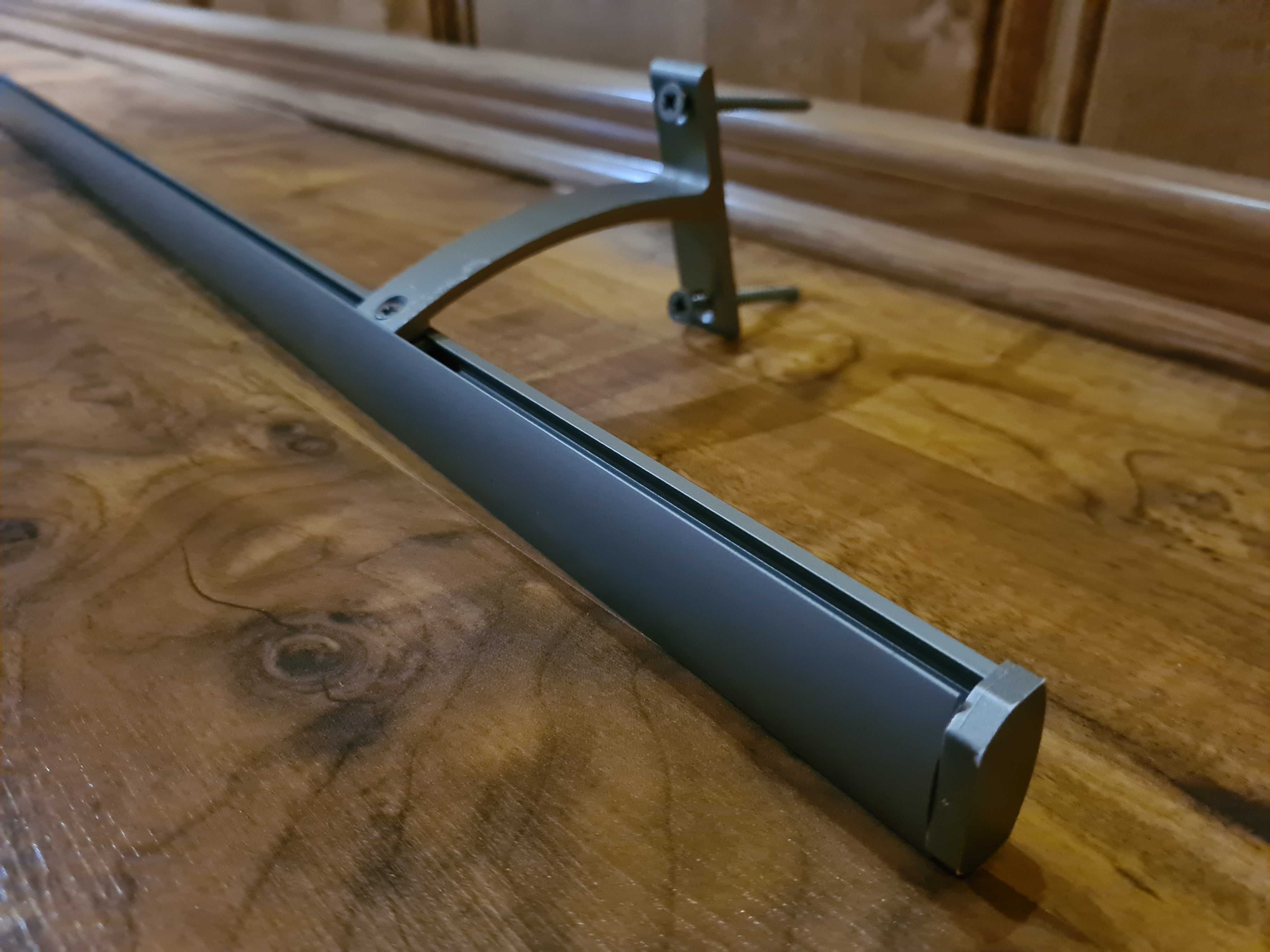 Karnisz szynowy złoty classic 200 cm żabki
