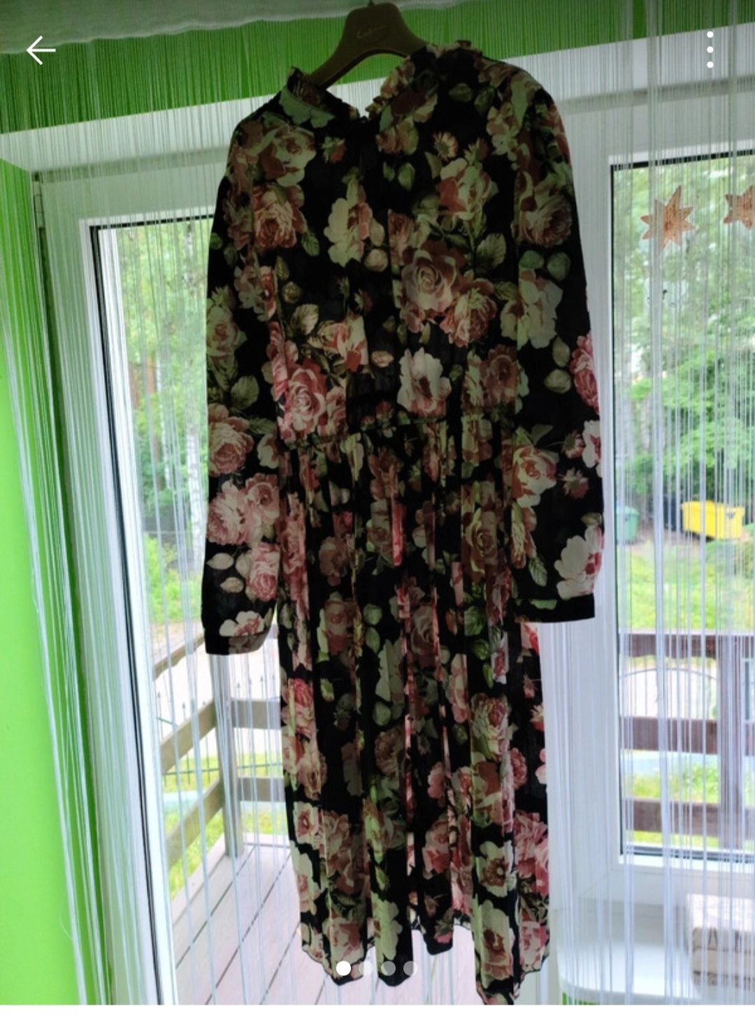 Sukienka maxi w kwiaty