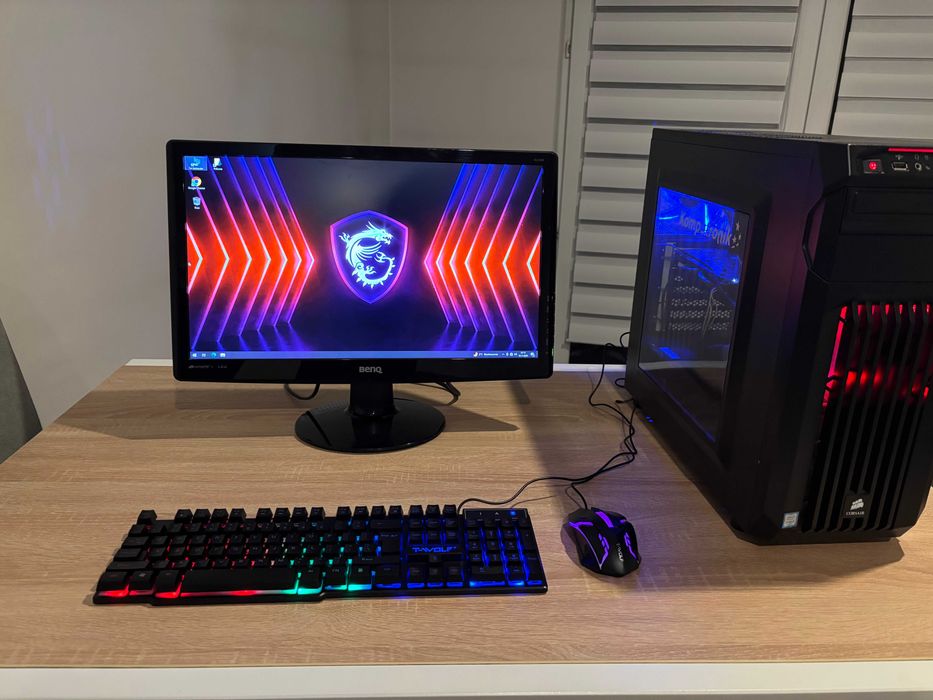 Zestaw Do Gier i5 4x3.4ghz/GTX-950/Ram-16GB/SSD+1TB/Monitor 22'