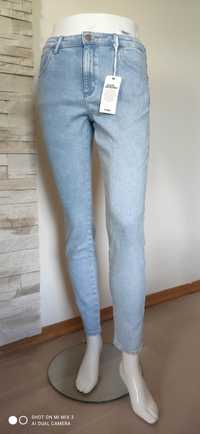 Wrangler Skinny 615 Let IT Go damskie jeansy rurki rozm 30/32