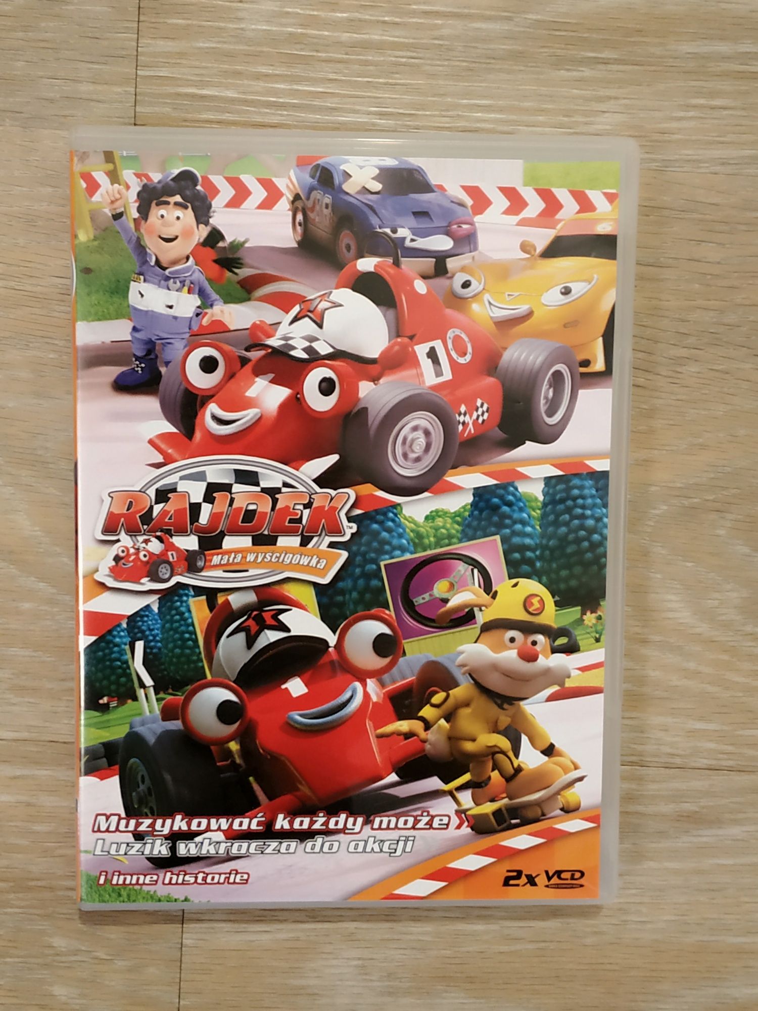 Płyta dvd Rajdek mała wyścigówka