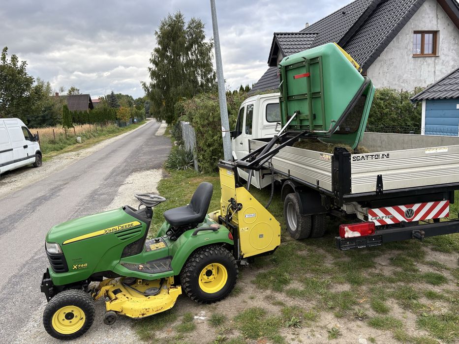 kosiarka traktorek JOHN DEERE X748 4X4