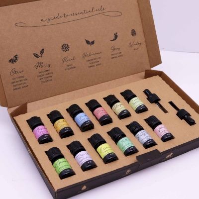 Conjunto de Óleos Essenciais de Aromaterapia - Primavera