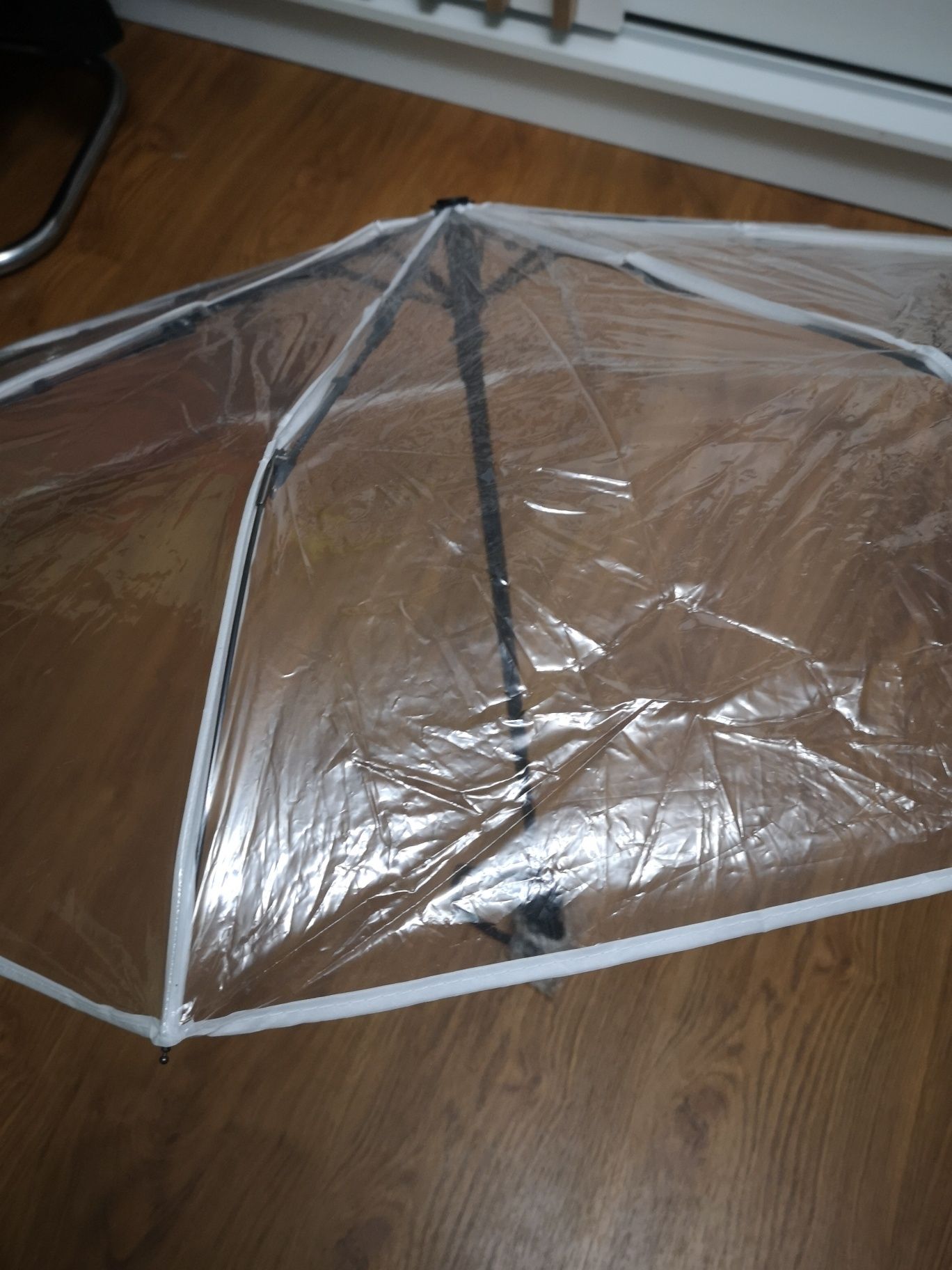 Parasolka transparentna