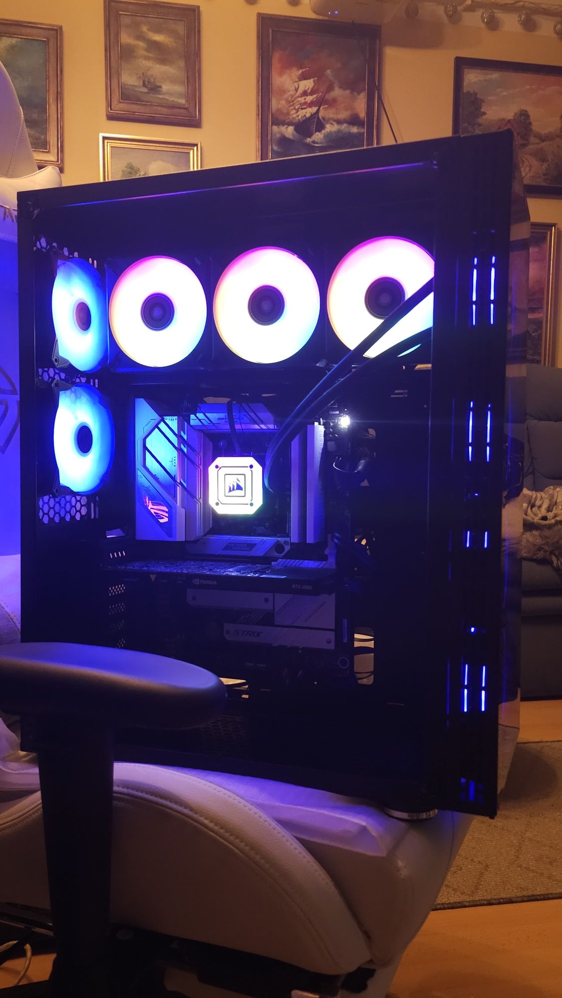 Komputer - Ryzen 7, 32 gb ddr5, 1024 gb gen.4, RTX 4000, Asus, Corsair