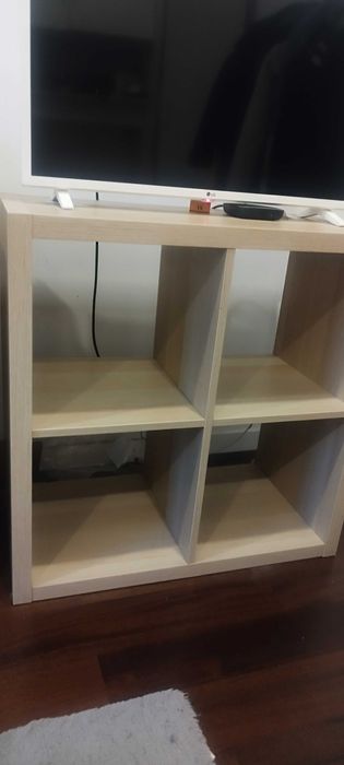Estantes kalax ikea bege(77x77x39)77x154x39